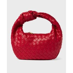 URBAN EXPRESSIONS  Mini Jodie Woven Knot Small RedHand Bag / Purse